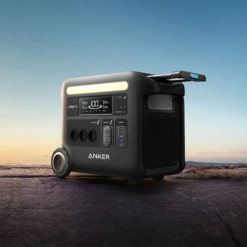 Anker Solix F2600 færanleg rafstöð