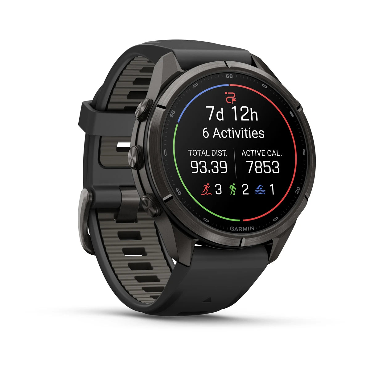 Fenix 9 Pro LTE 43mm DLC - mynd 3