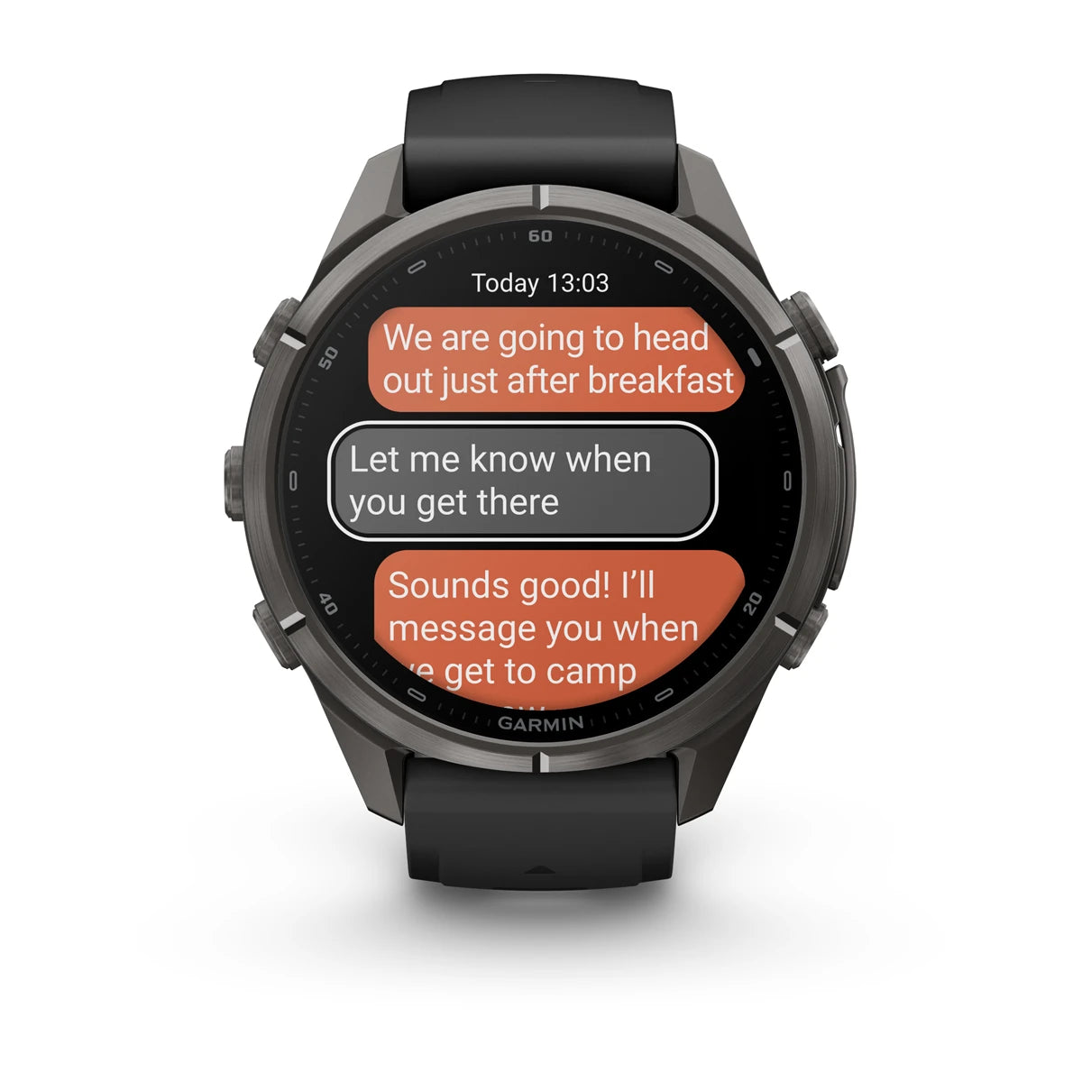 Fenix 9 Pro LTE 43mm DLC - mynd 8