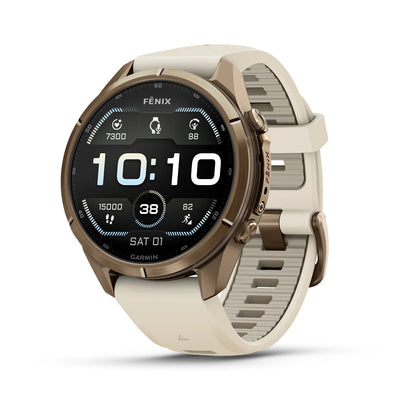 Fenix 9 Pro 43mm gyllt/kremlitað