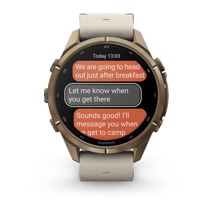 Fenix 9 Pro LTE 43mm leður - mynd 8