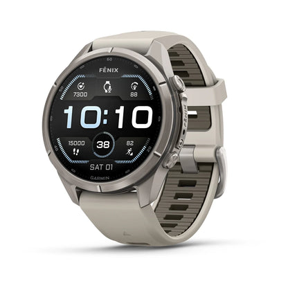 Fenix 9 Pro 43mm títaníum/þokugrátt