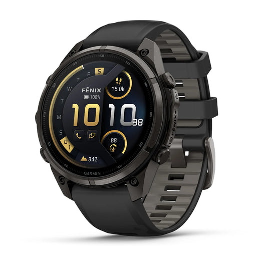 Fenix 9 Pro LTE 47mm DLC kolgrátt/svart