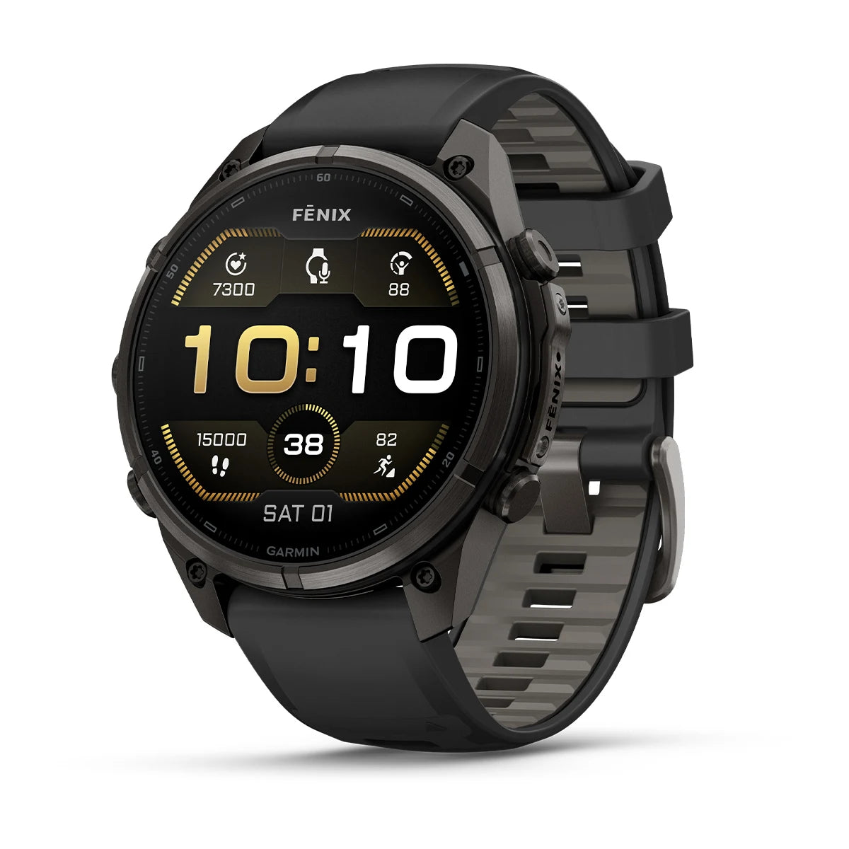 Fenix 9 Pro 47mm DLC kolgrátt/svart