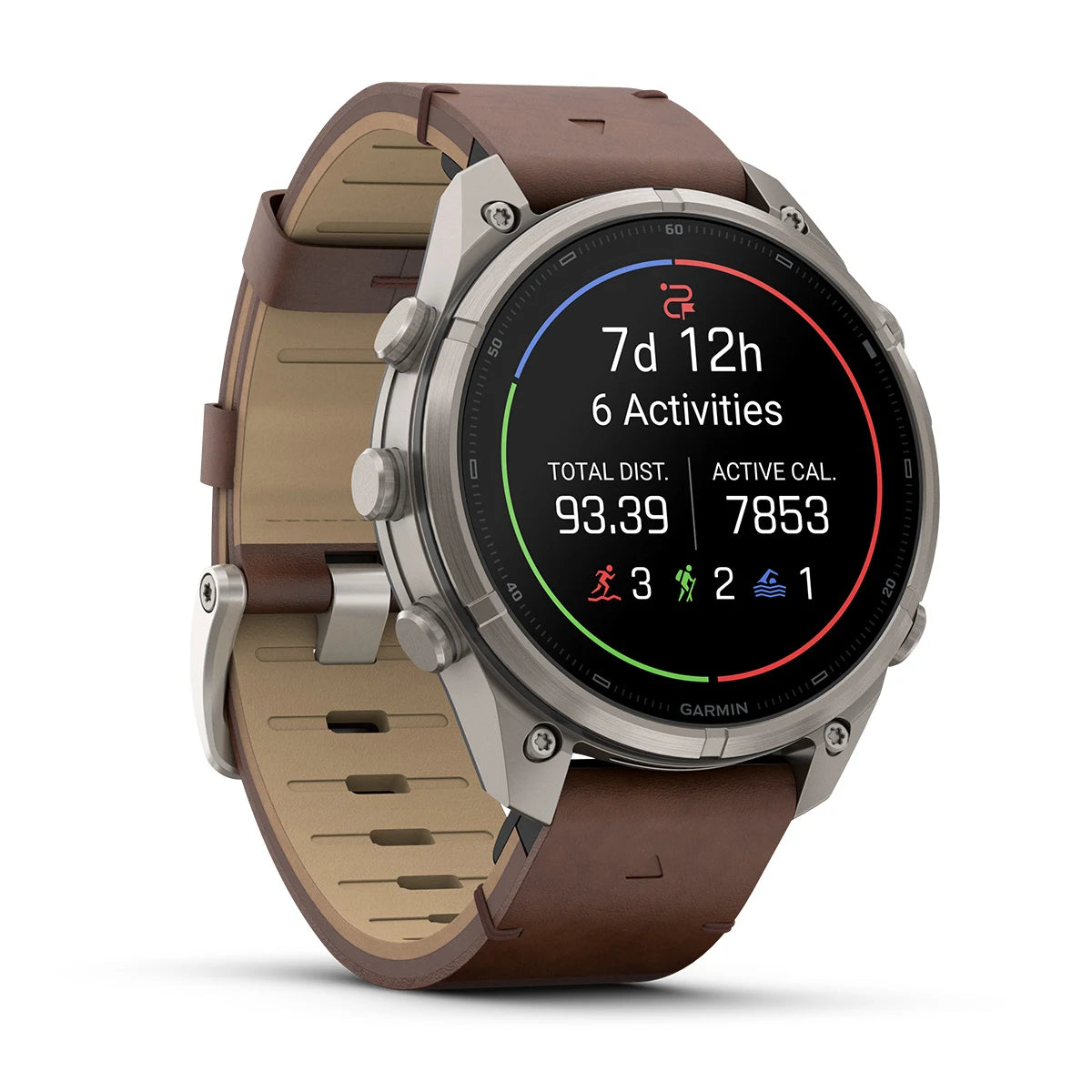 Fenix 9 Pro LTE 47mm leður - mynd 3