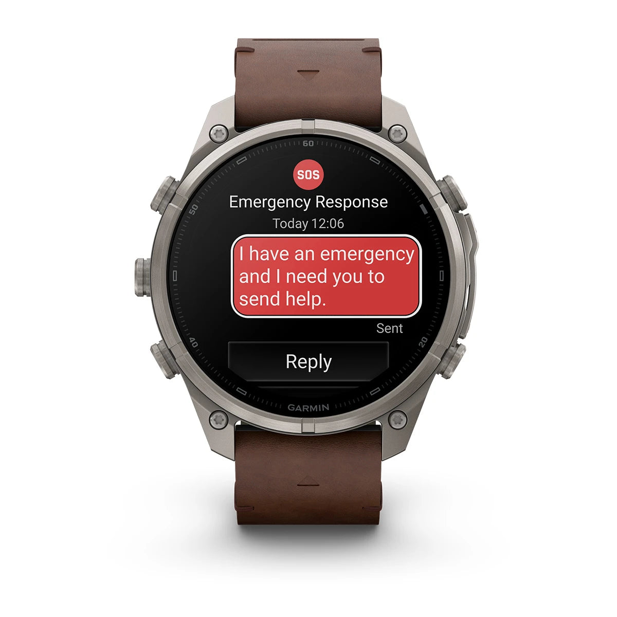 Fenix 9 Pro LTE 47mm leður - mynd 7