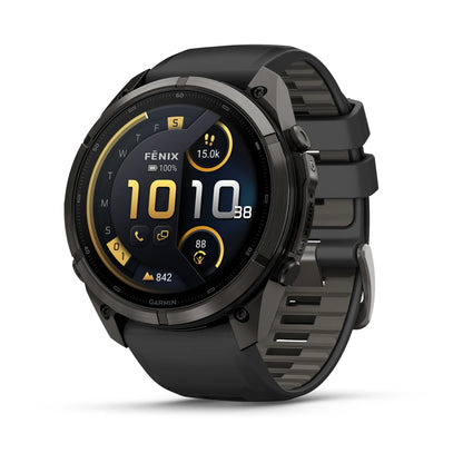 Fenix 9 Pro LTE 51mm DLC kolgrátt/svart