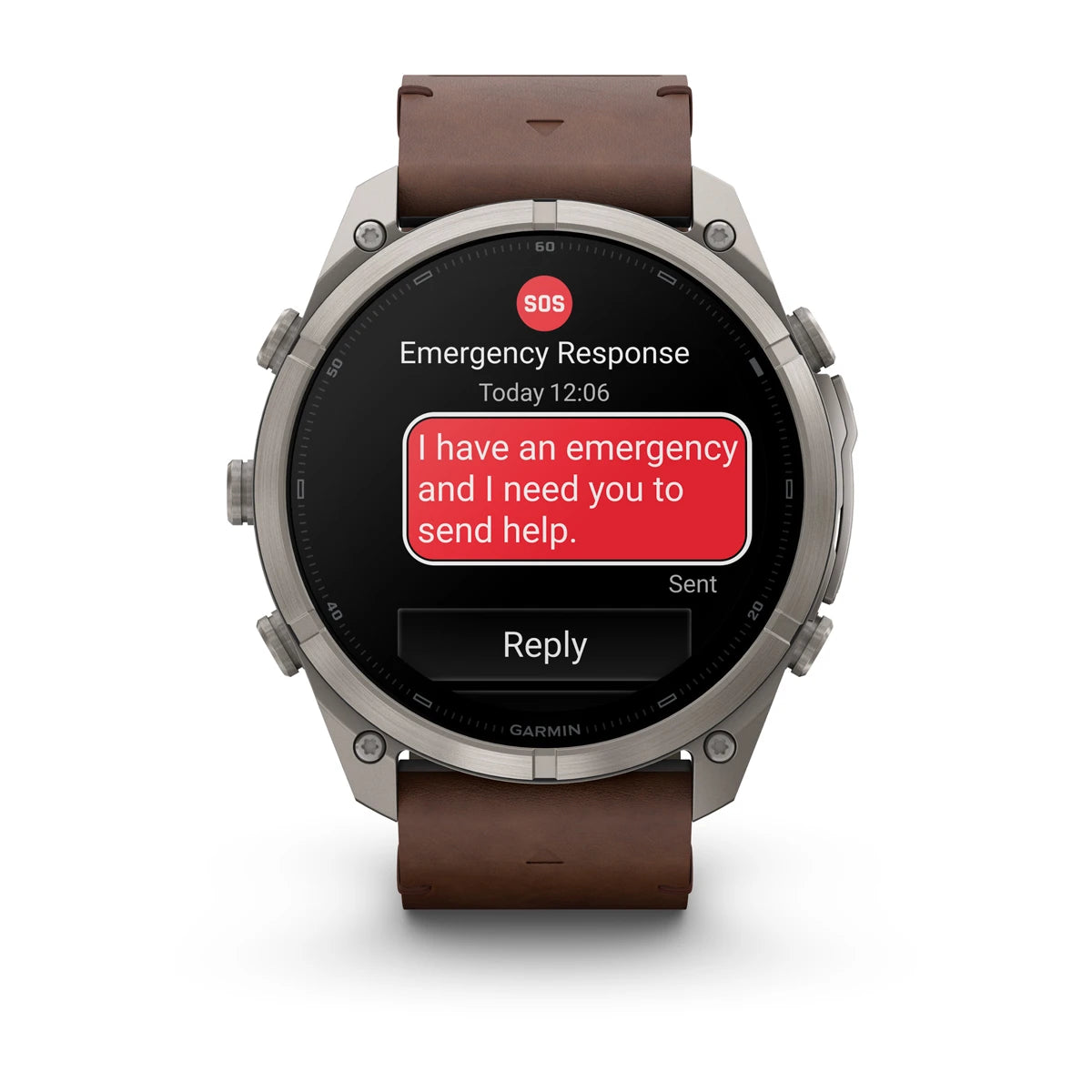 Fenix 9 Pro LTE 51mm leður - mynd 7