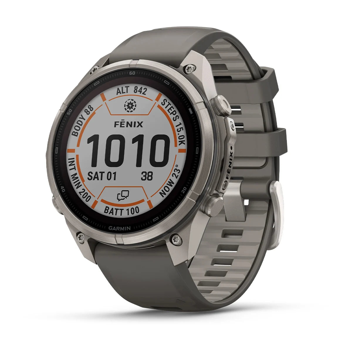 Fenix 9 Pro LTE Solar 47mm títaníum/völugrátt