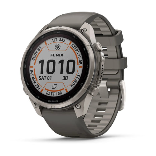 Fenix 9 Pro LTE Solar 47mm títaníum/völugrátt