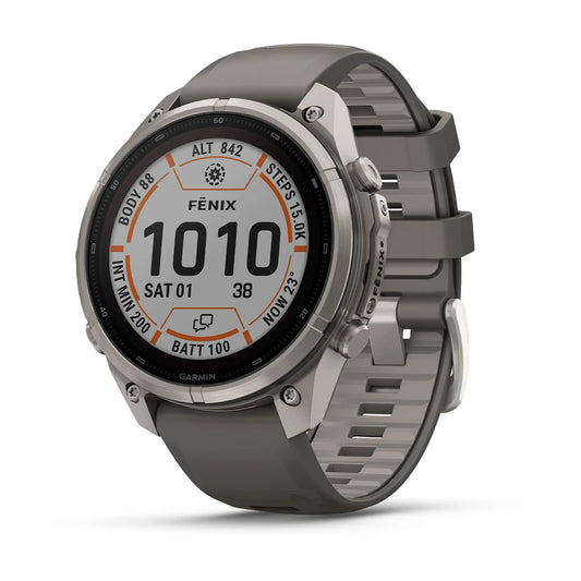 Fenix 9 Pro LTE Solar 47mm títaníum/völugrátt