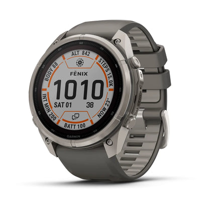 Fenix 9 Pro LTE Solar 51mm títaníum/völugrátt