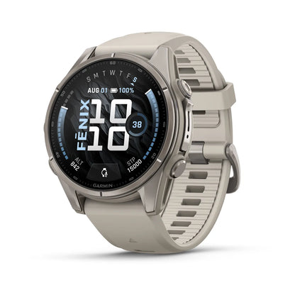 Fenix 9 43mm títaníum/þokugrátt