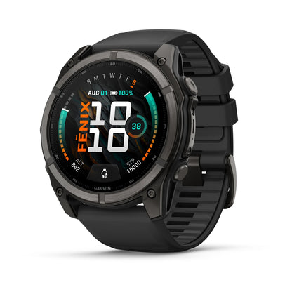 Fenix 9 51mm DLC kolgrátt/svart