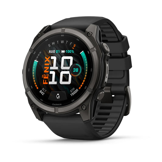 Fenix 9 51mm DLC kolgrátt/svart