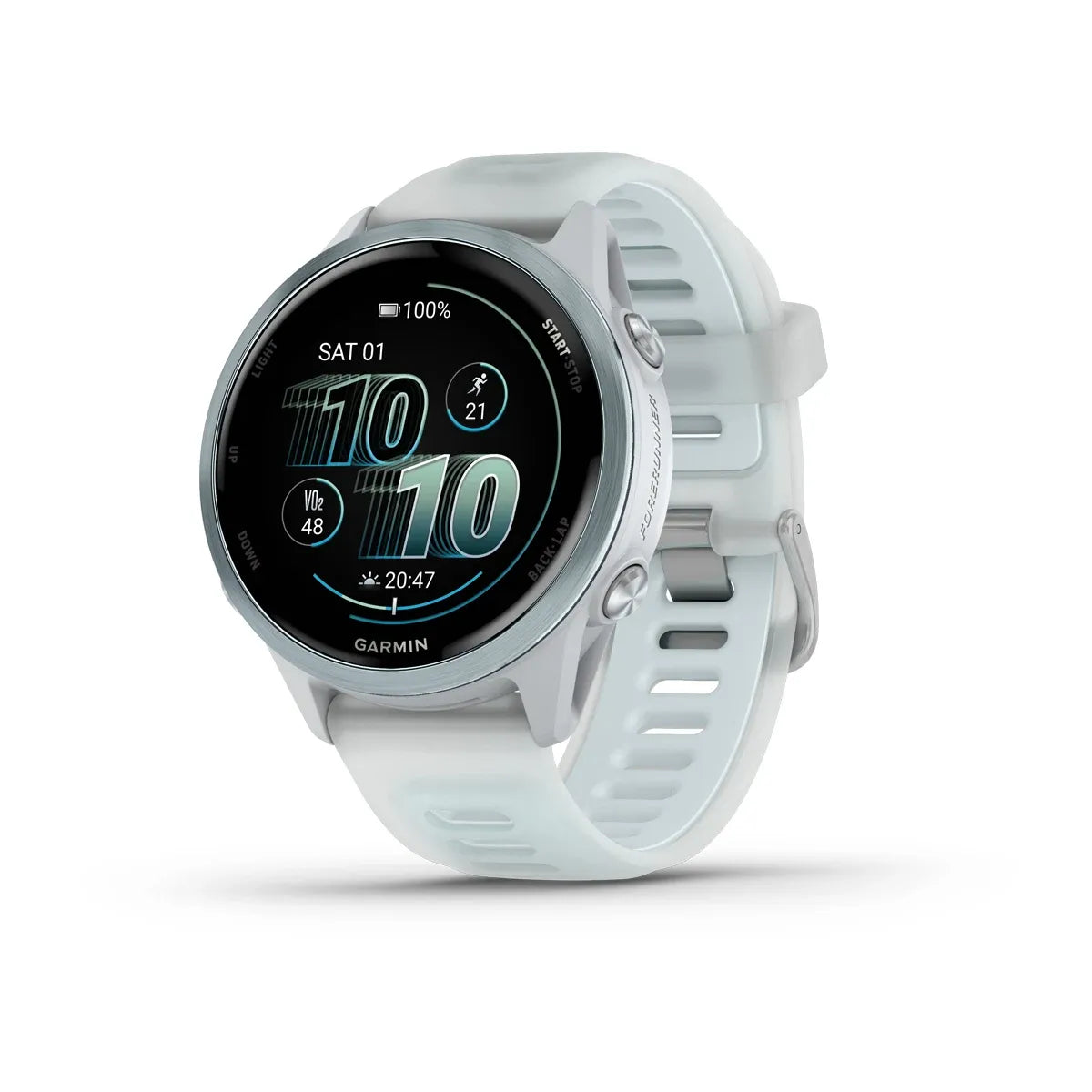 Forerunner 570 42mm steinhvítt/skýjablátt