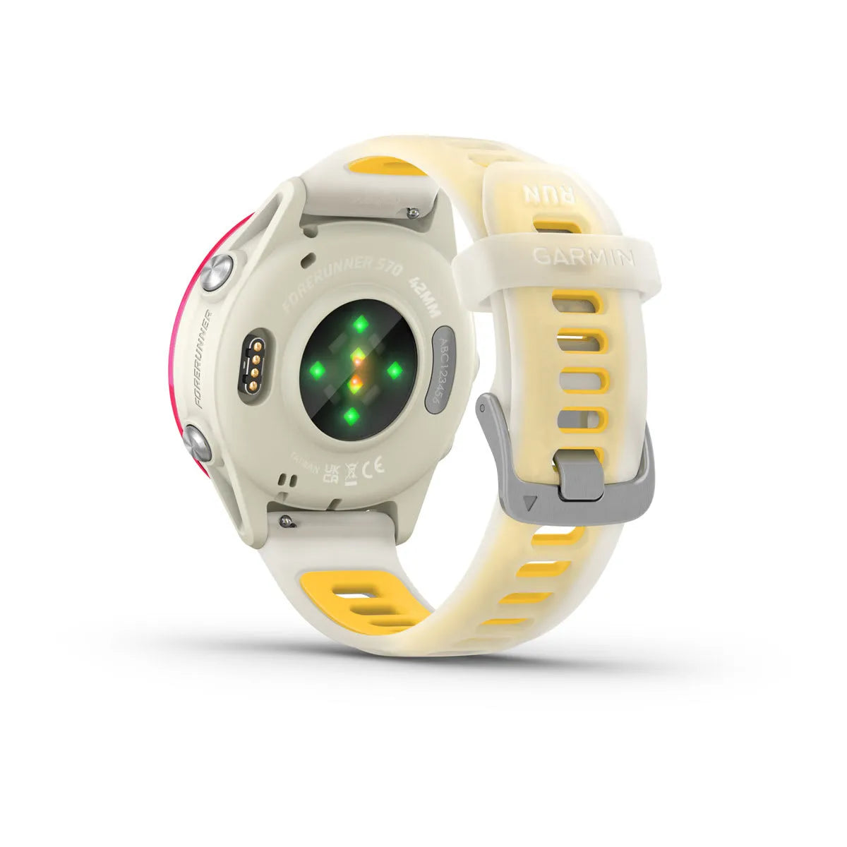 Forerunner 570 42mm beinhvítt/mangógult - mynd 7