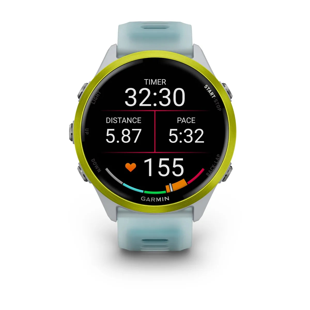 Forerunner 570 47mm steinhvítt/grænblátt - mynd 6