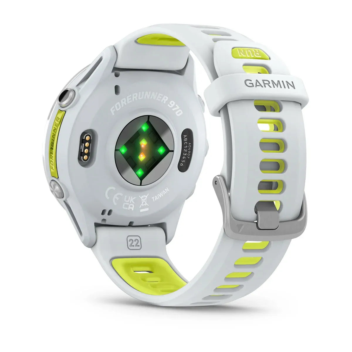 Forerunner 970 hvítt/gult - mynd 7