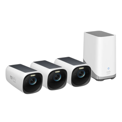 Eufy E40 3 myndavélar og HomeBase 3 í pakka