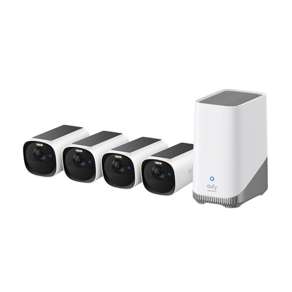 Eufy E40 4 myndavélar og HomeBase 3 í pakka