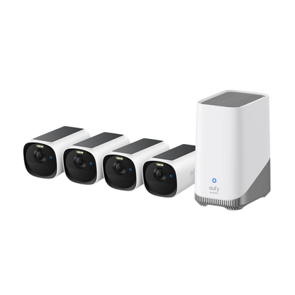Eufy E40 4 myndavélar og HomeBase 3 í pakka