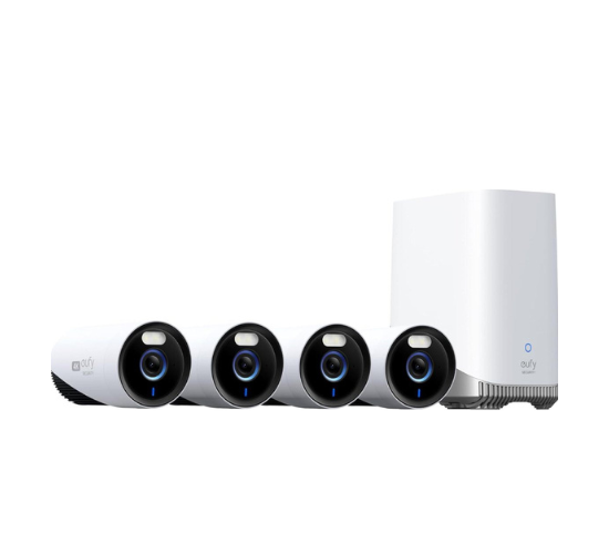 Eufy E330 4 myndavélar og HomeBase 3 í pakka