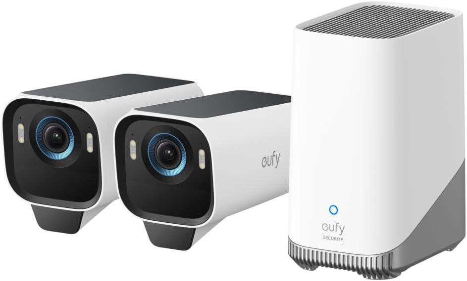 Eufy eufyCam S3 Pro Heimarstöðvarpakki 4K 2x1