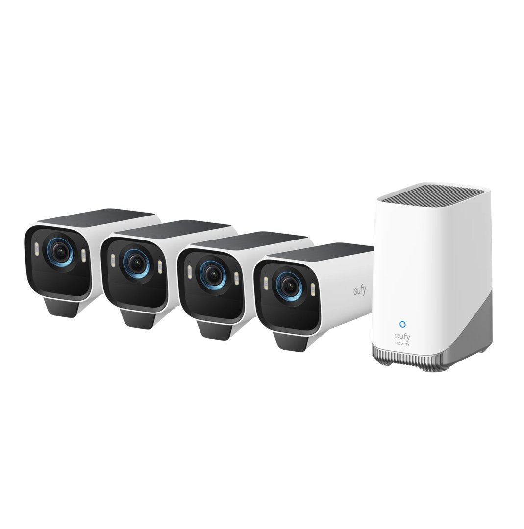 Eufy eufyCam S3 Pro Heimarstöðvarpakki 4K 4x1