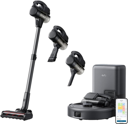 Eufy E20 3 í 1 Ryksuguvélmenni svart