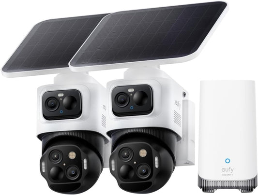Eufy eufyCam S4 Heimarstöðvarpakki 4K 2x1