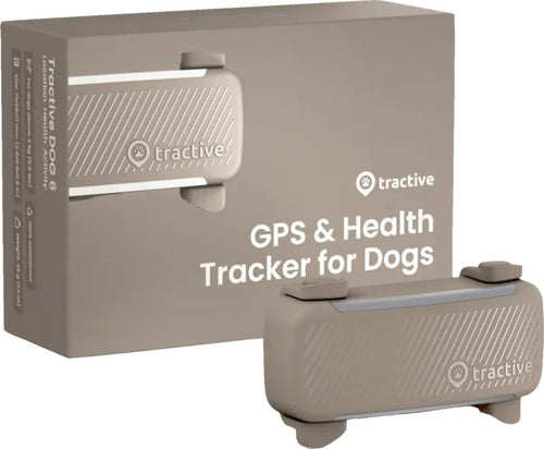 Tractive GPS Stðsetningartaki fyrir hunda, brúnt