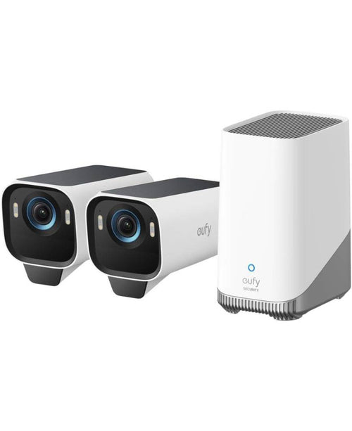 Eufy eufyCam S3 Pro Heimarstöðvarpakki 4K 2x1