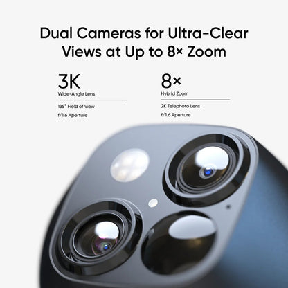 Eufy SoloCam S340 með sólarhleðslu pan & tilt