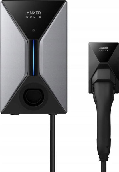 Anker Solix V1 22kW hleðslustöð með 5m Type 2 kapli