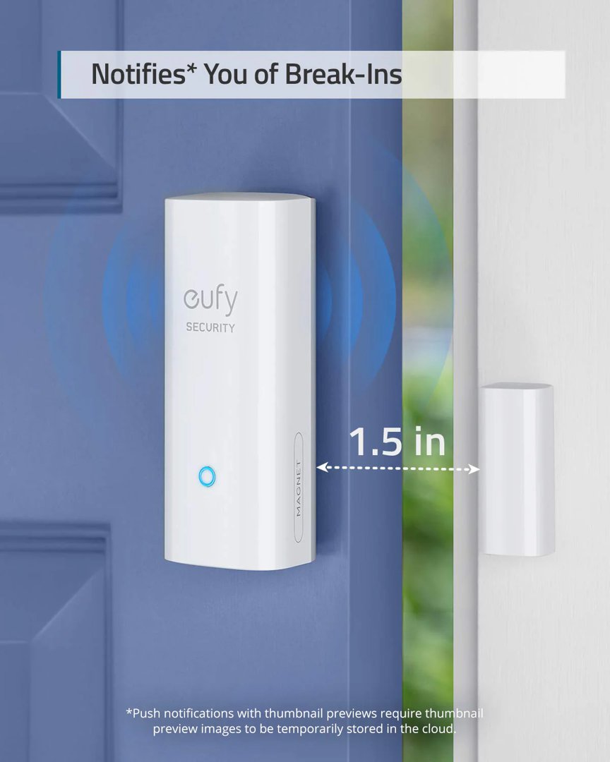 Eufy Auka hurða og gluggaskynjari