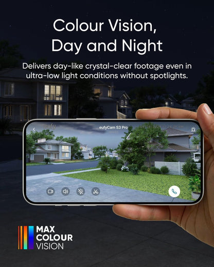Eufy eufyCam S3 Pro stök vél
