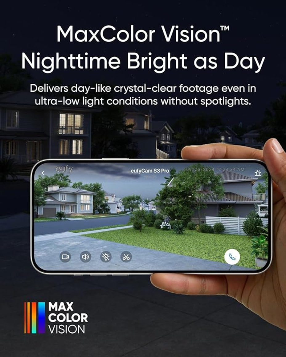 Eufy eufyCam S3 Pro - mynd 3