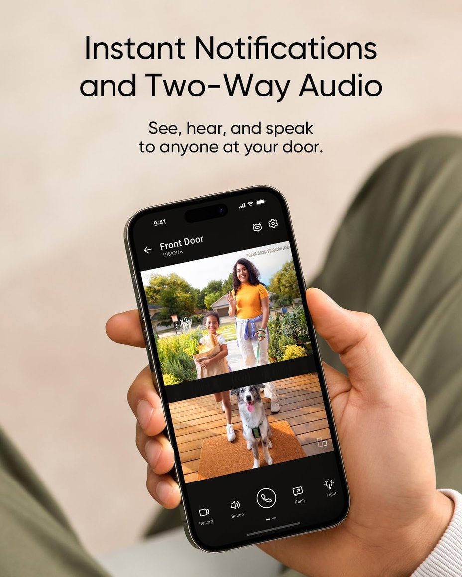 Eufy E340 dyrabjalla - mynd 5