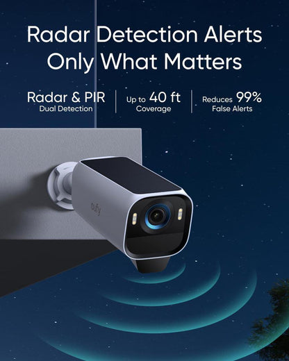 Eufy eufyCam S3 Pro Heimarstöðvarpakki 4K 4x1