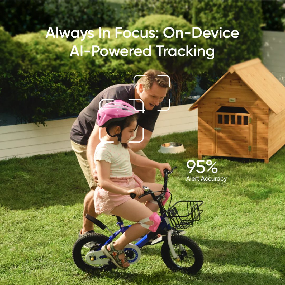 Eufy SoloCam S340 með sólarhleðslu pan & tilt