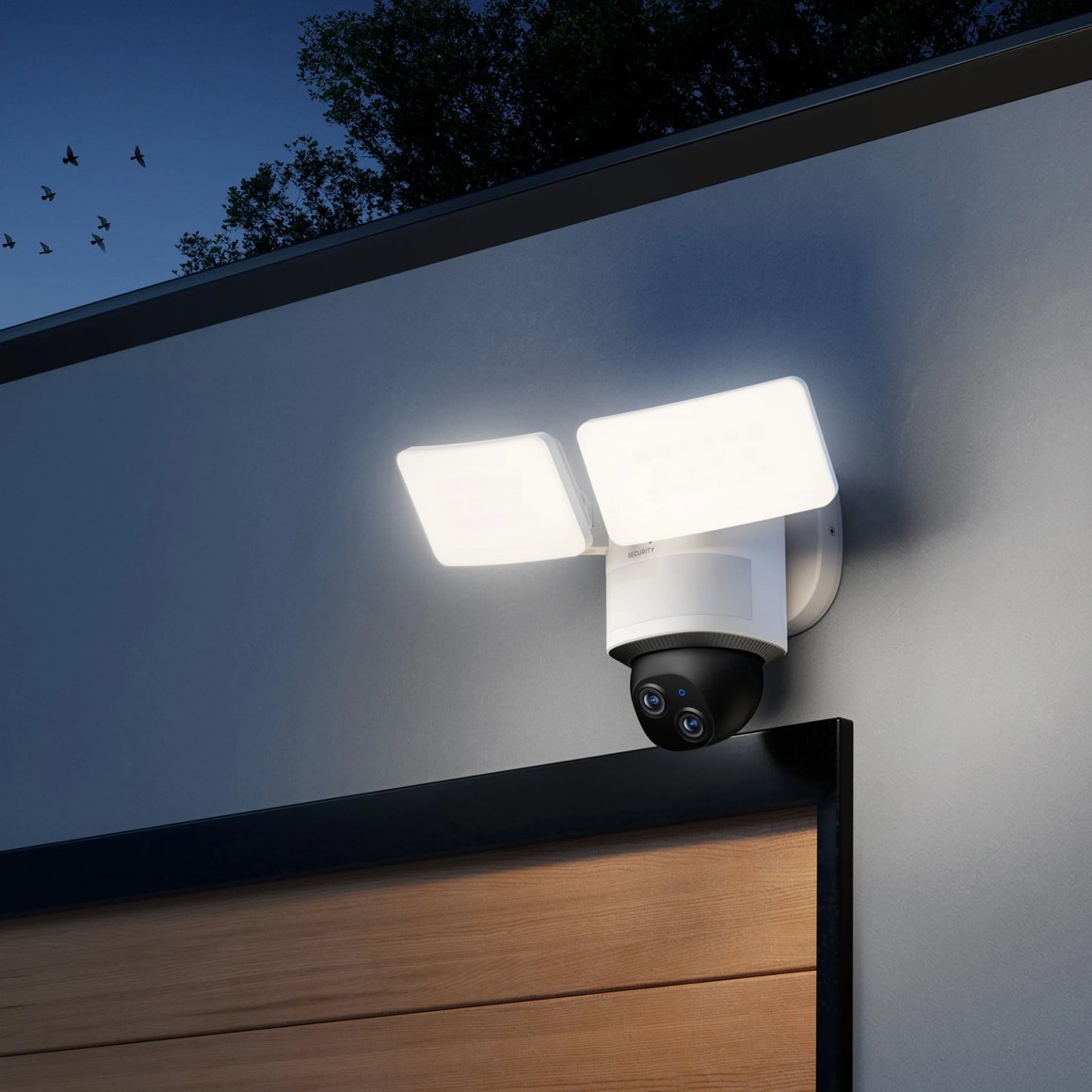 Eufy EufyCam E340 flóðljósa myndavél