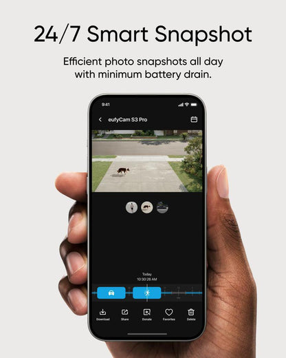 Eufy eufyCam S3 Pro Heimarstöðvarpakki 4K 4x1