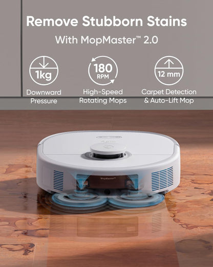 Eufy X10 Pro Omni Ryksuguvélmenni (hvítt)
