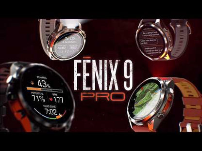 Fenix 9 - 43mm - Títaníum/þokugrátt
