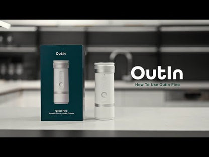 OutIn Ferðakaffikvörn Fino brún
