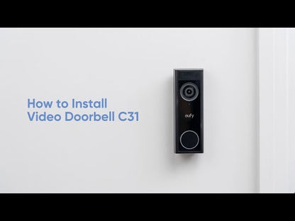 Eufy Eufycam C31 stök dyrabjalla m/32GB SD korti