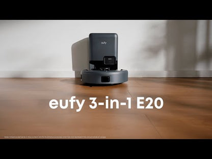 Eufy E20 3 í 1 Ryksuguvélmenni svart