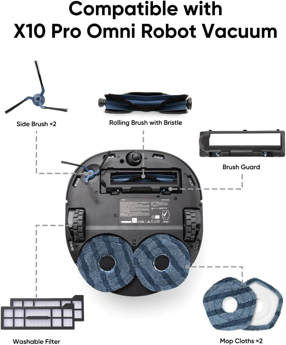Eufy Aukahlutapakki fyrir Omni X10 Pro